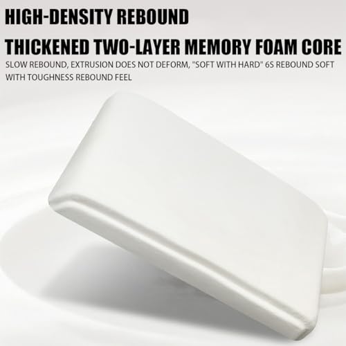 Car Armrest Cushion with Memory Foam and Organizer