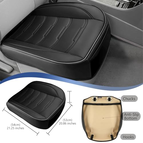 FONESO Premium PU Leather Car Seat Covers, 1 Pack