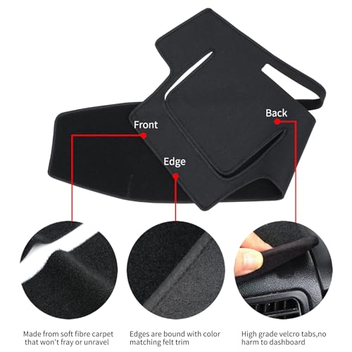 Toyota 4Runner Dashboard Cover Mat - Black