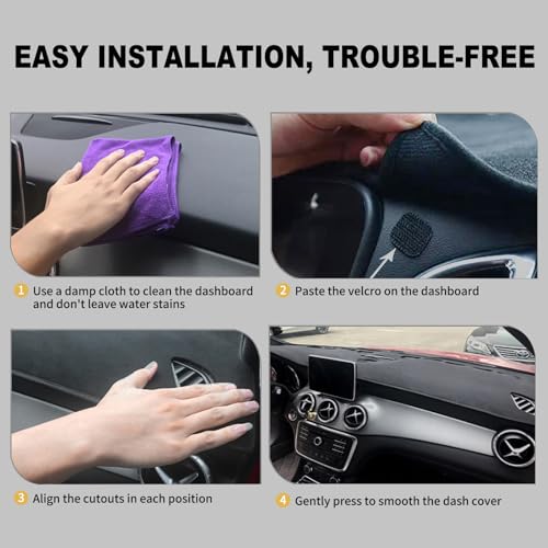 Toyota 4Runner Dashboard Cover Mat - Black