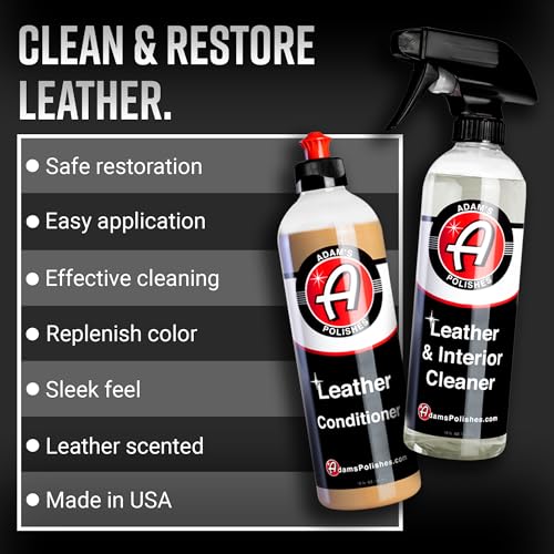 Manwe Leather Cleaner & Conditioner with UV Protection