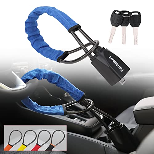 Blue Car Club Steering Wheel Anti-Theft Lock