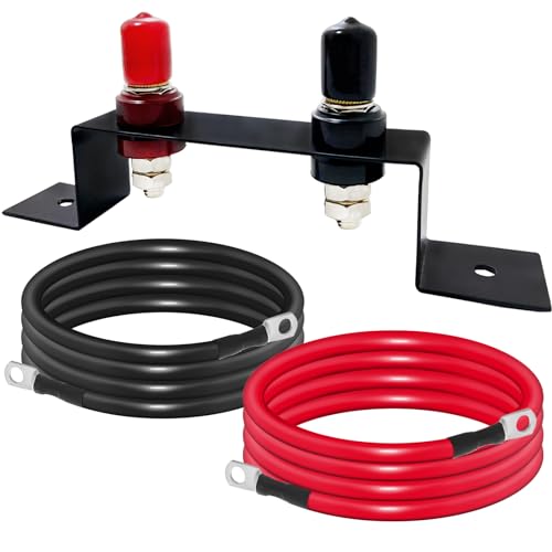 Car Battery Jump Starter and Relocation Kit & Mount