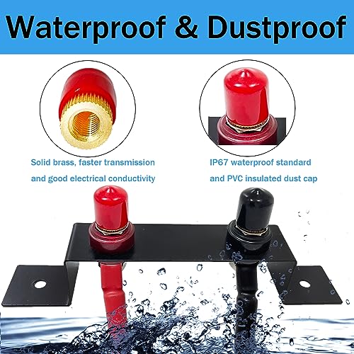 Car Battery Jump Starter and Relocation Kit & Mount