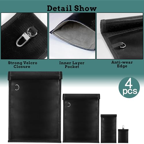 Faraday Bags Signal Blocker for Car Key & Devices