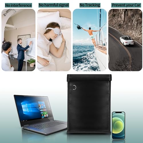 Faraday Bags Signal Blocker for Car Key & Devices