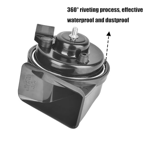 12V Loud Snail Horn Kit for Toyota: Upgraded Grille