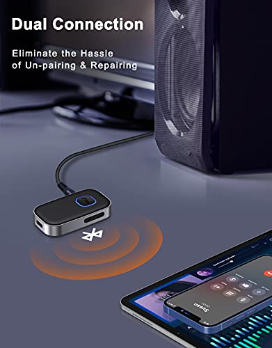 COMSOON Wireless Bluetooth Car Adapter with Noise Cancelling