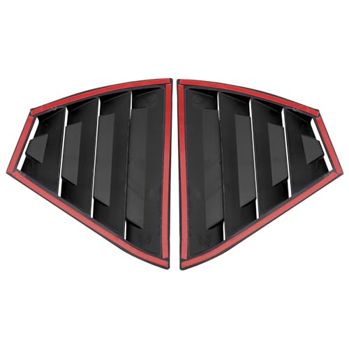 Glossy Black Window Louvers for Nissan Sentra