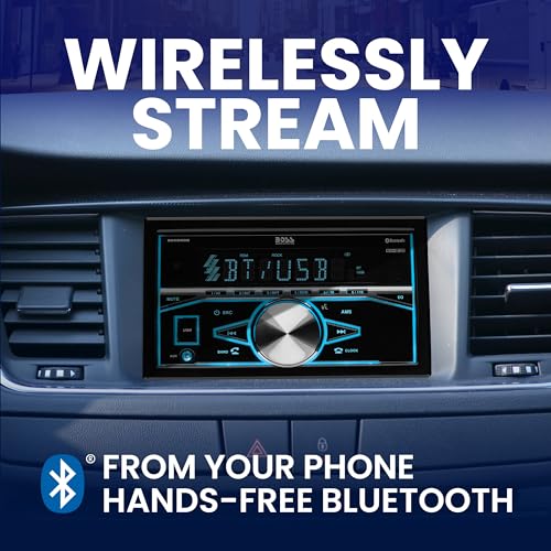 BOSS 820BRGB Car Stereo - Bluetooth, USB, AUX