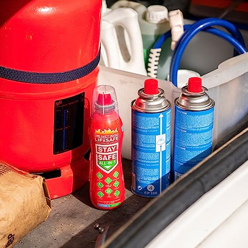 Compact All-in-1 Fire Extinguisher | Versatile, Tackles 10 Fires