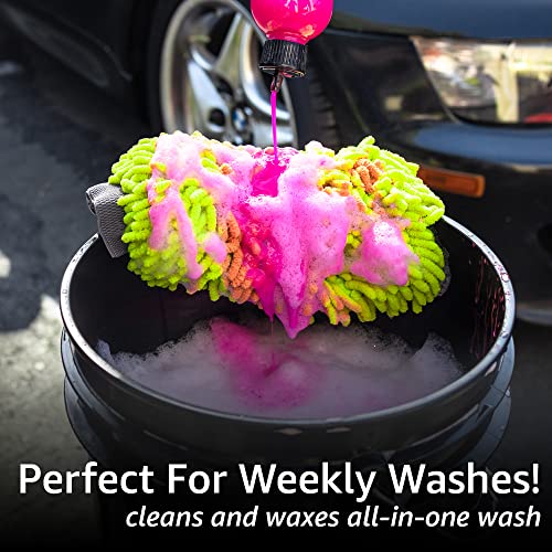 Rev Auto's Wash and Wax Car Kit - 64 oz
