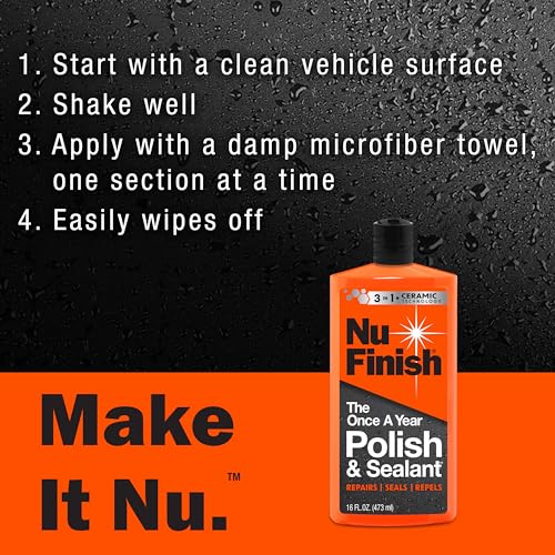Nu Finish 16 oz Car Polish and Sealant