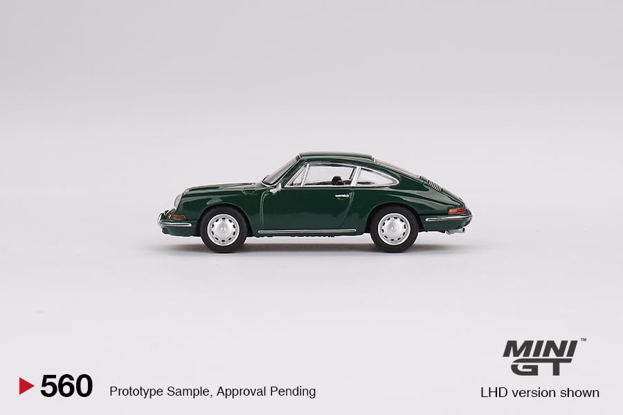 1/64 Diecast Model Car Porsche 911 1963 Irish Green