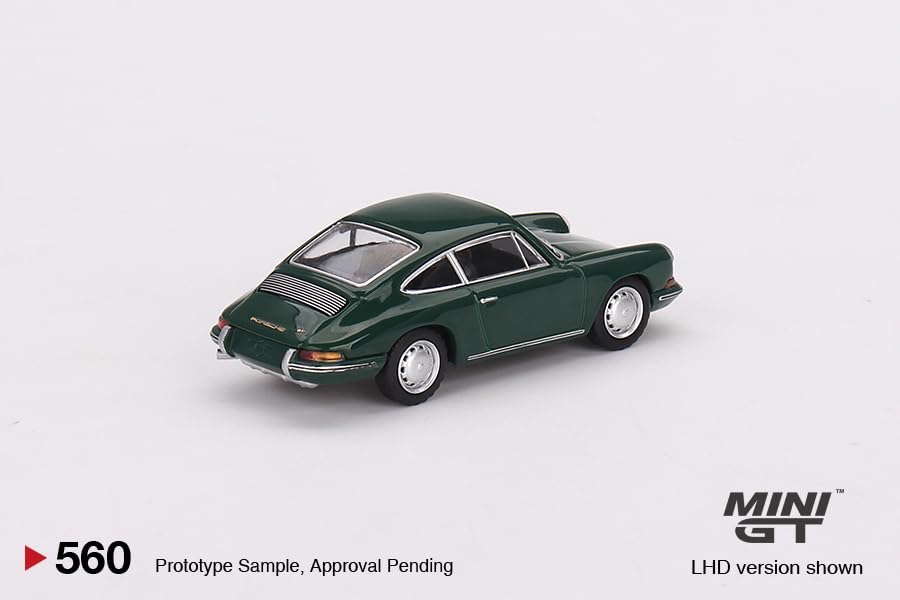1/64 Diecast Model Car Porsche 911 1963 Irish Green