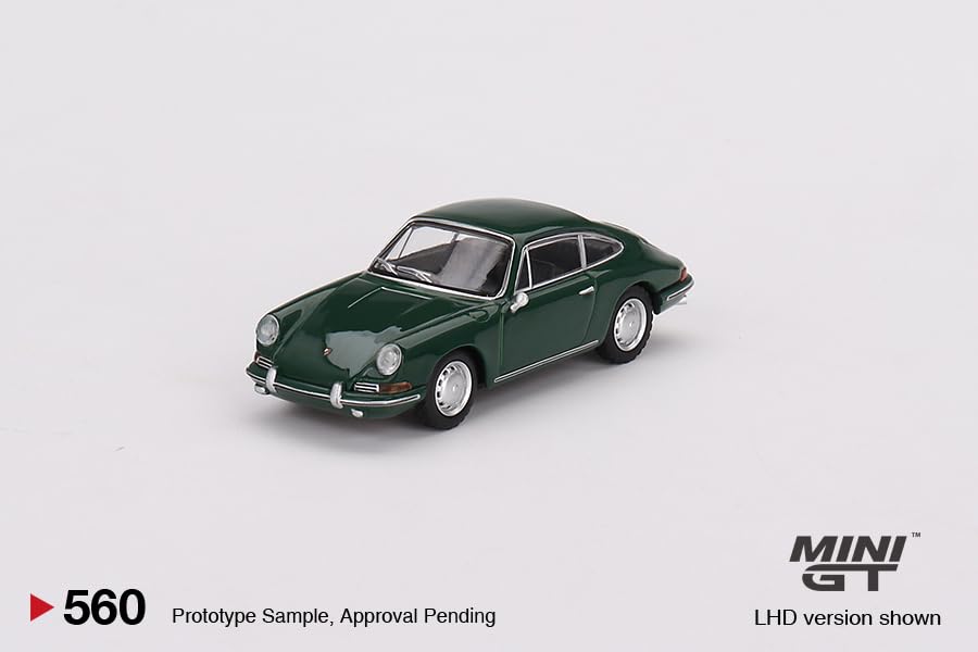 1/64 Diecast Model Car Porsche 911 1963 Irish Green