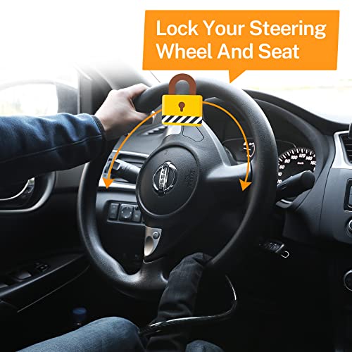 Anti-Theft Steering Wheel Lock for Car & SUV