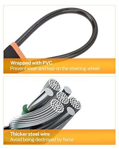 Anti-Theft Steering Wheel Lock for Car & SUV