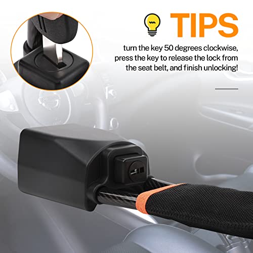 Anti-Theft Steering Wheel Lock for Car & SUV