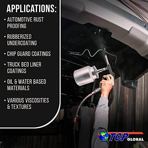Air Undercoating Spray Gun for Truck Bed Liner