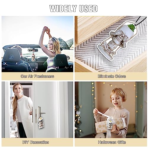 Gothic Skull Car Air Fresheners - 3 Pack