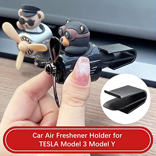 Tesla Model 3 & Y Air Freshener Holder Set
