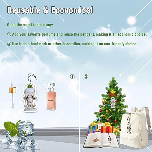 Gothic Skull Car Air Fresheners - 3 Pack