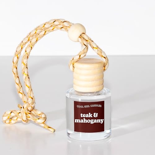 Teakwood & Mahogany Hanging Car Air Freshener Diffuser