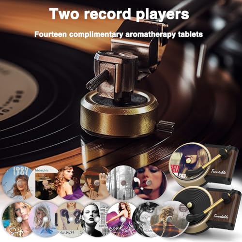 Vinyl Album Cover Car Vent Air Freshener Clips