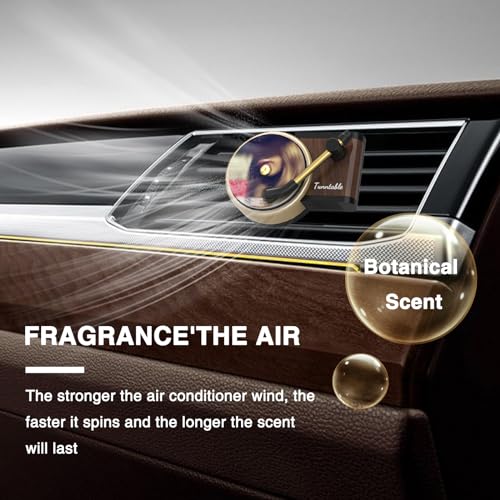 Vinyl Album Cover Car Vent Air Freshener Clips