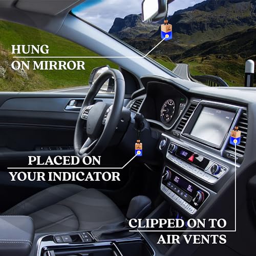 Savage Car Air Freshener with Sauvage Fragrance