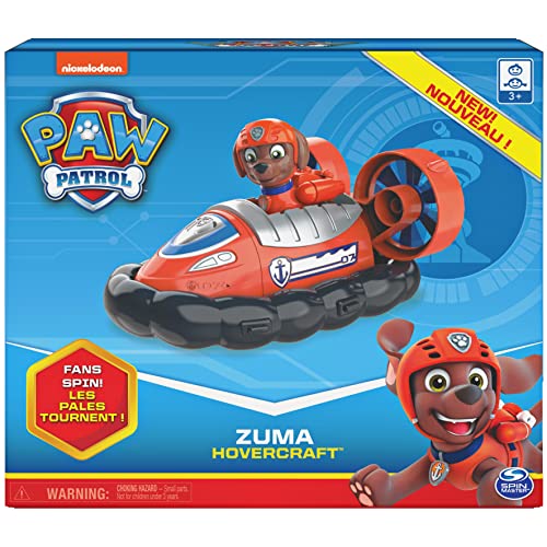 PAW Patrol Zuma's Hovercraft Vehicle with Collectible Figure