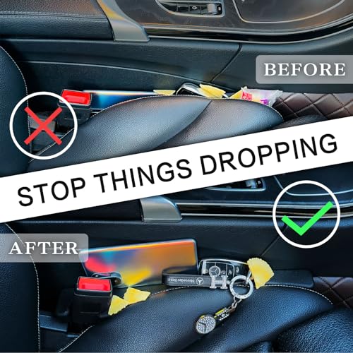 Universal 2 Pack Car Seat Gap Fillers Blocker