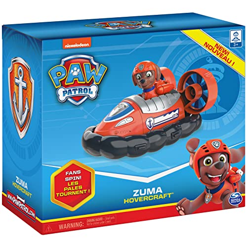 PAW Patrol Zuma's Hovercraft Vehicle with Collectible Figure