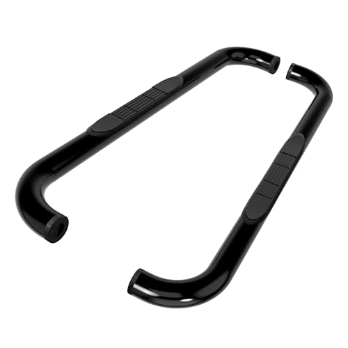 3" Black Side Steps for Ford Super Duty