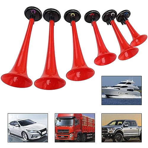 Car Godfather Musical Air Horns - Red