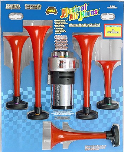 Wolo Musical Horn - 12V, Plays La Cucaracha