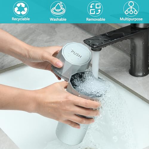 Leakproof Car Trash Can with Lid, 800ML Black