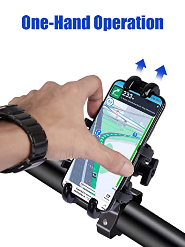 Aluminum Alloy UTV Phone Holder with 360° Rotation