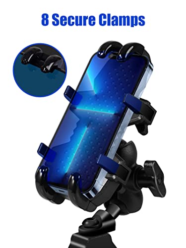Aluminum Alloy UTV Phone Holder with 360° Rotation