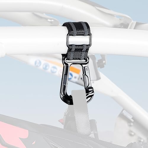 KEMIMOTO UTV Helmet Hanger Hooks, Fits 1.5"-2.0" Tubes