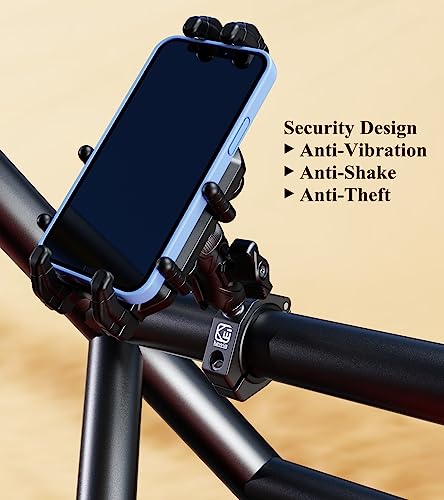 Heavy-Duty Anti-Theft UTV Phone Mount with Secure Lock