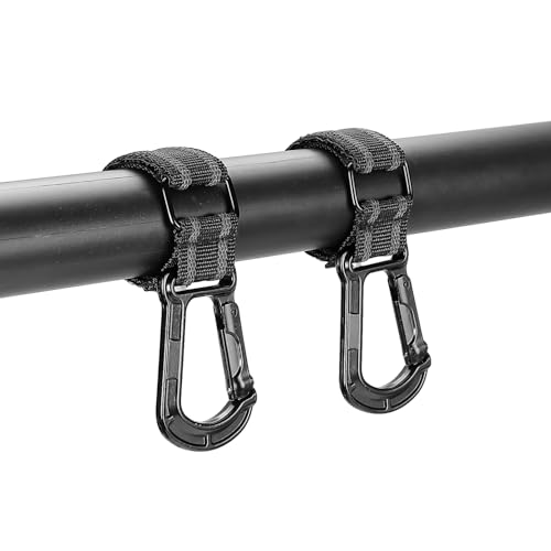 KEMIMOTO UTV Helmet Hanger Hooks, Fits 1.5"-2.0" Tubes