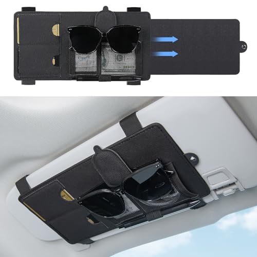 SEG Direct Sun Visor Extender with Sunglass Holder