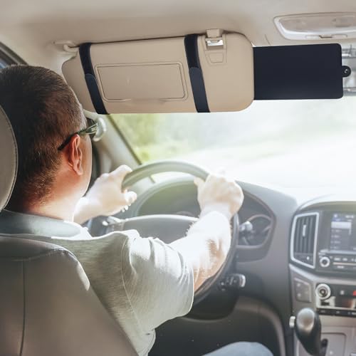 SEG Direct Sun Visor Extender with Sunglass Holder