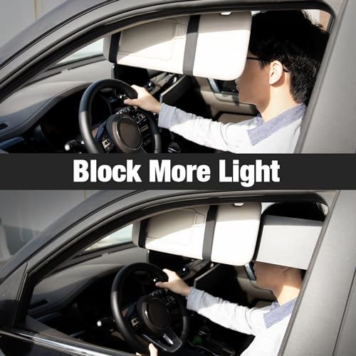 SEG Direct Sun Visor Extender with Sunglass Holder