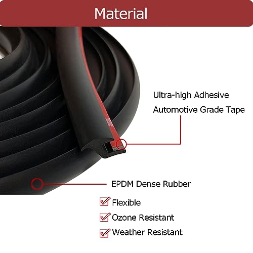 33ft Tintvent Fender Flare Edge Trim - Car Wheel Well Seals