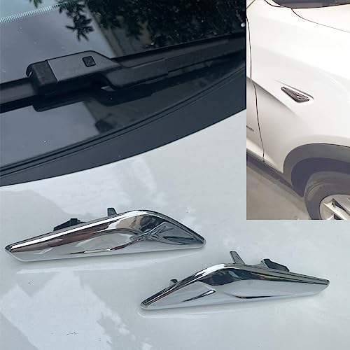 Front Chrome Fender Trim for BMW X3 X4