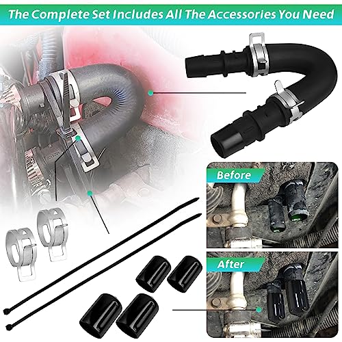 Universal Engine Heater Core Bypass Kit for Car Models