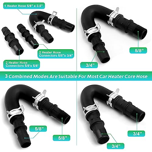 Universal Engine Heater Core Bypass Kit for Car Models
